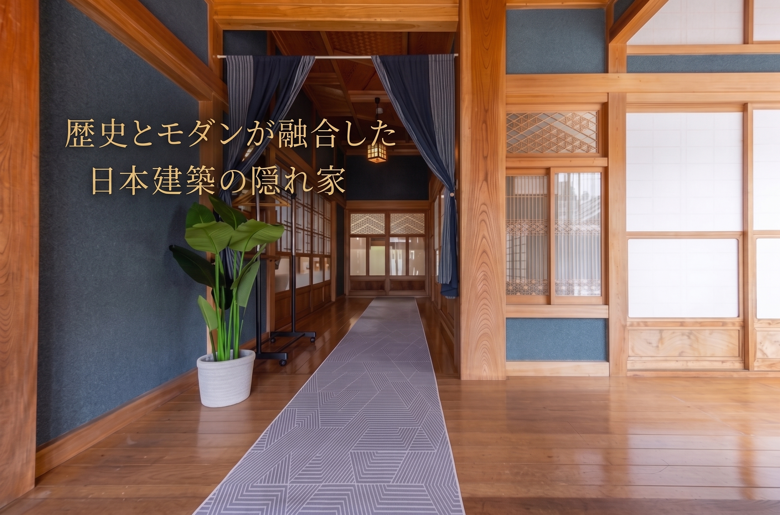 歴史とモダンが融合した日本建築の隠れ家