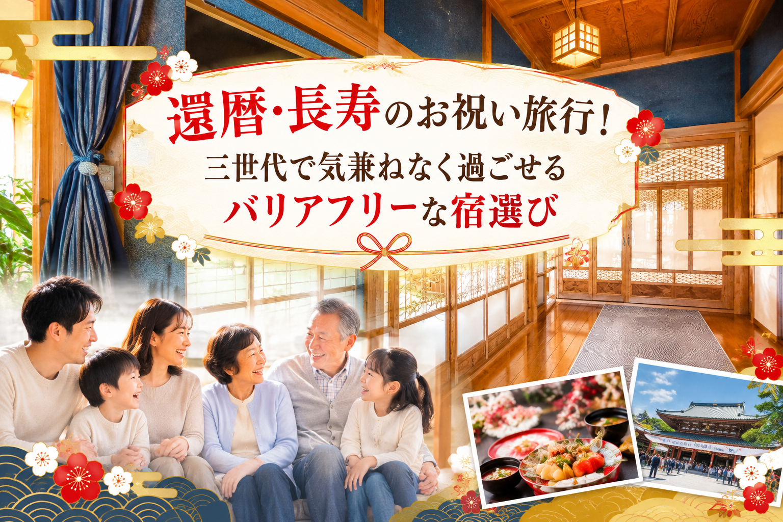 家族みんなで祝う、特別な時間を過ごそう！