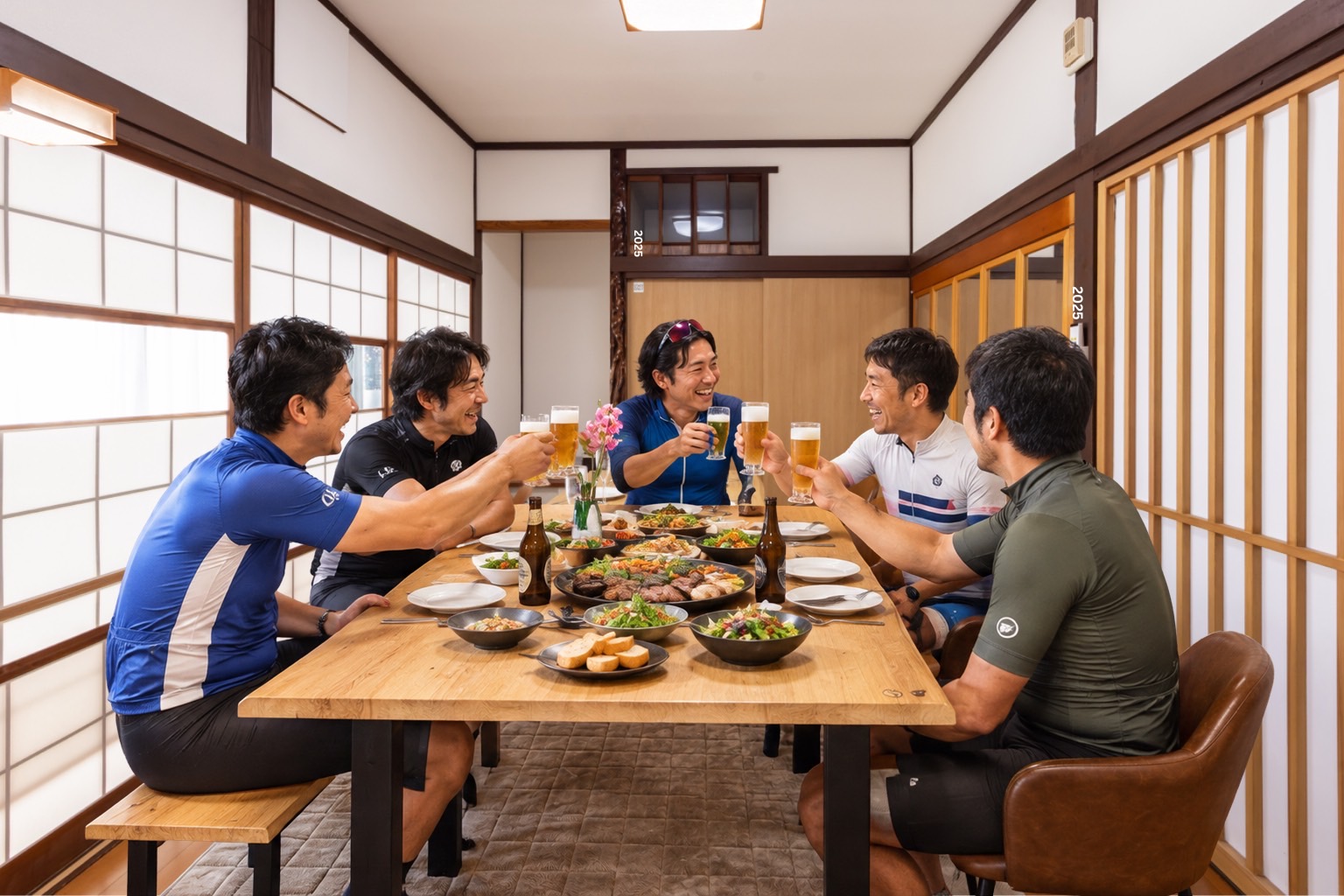 他のサイクリストたちの体験談