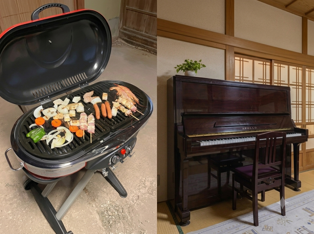 お庭でのBBQや特別なピアノも！貸切ならではの「非日常の体験」