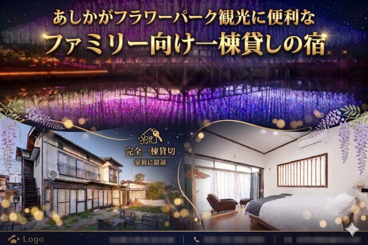 音楽とともに素敵な思い出を。フラワーパーク周辺の特別な宿をご提案！