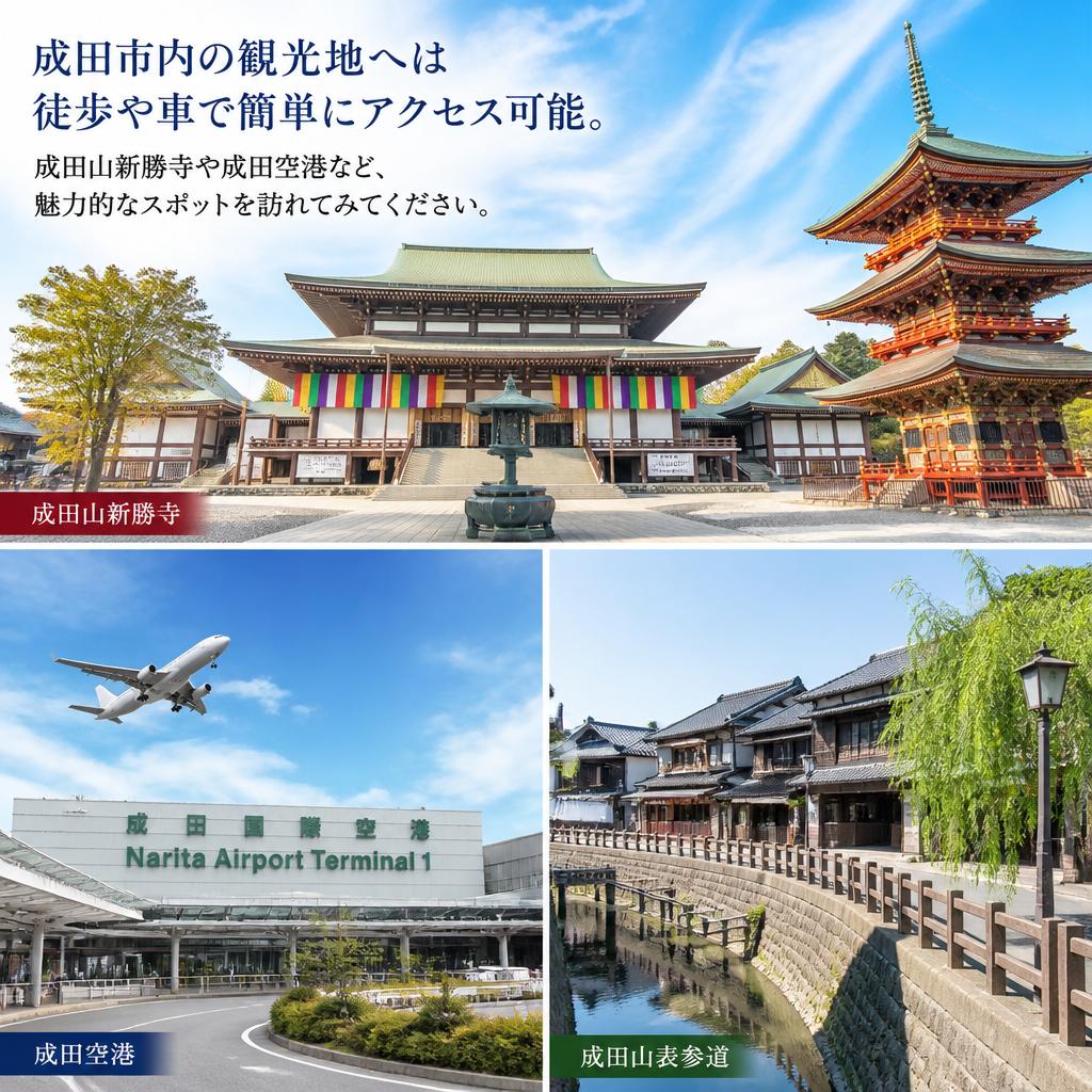観光名所へのアクセス