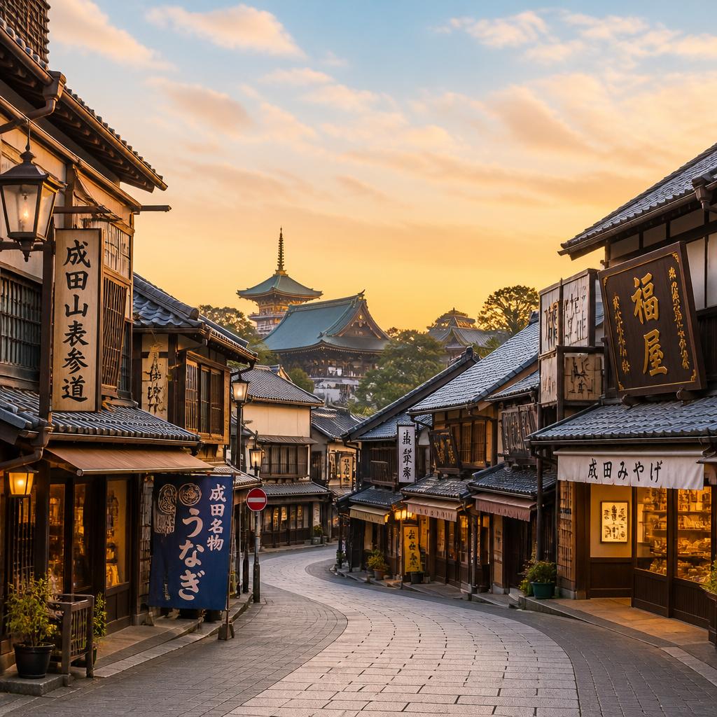 成田で過ごすゆったりとした長期滞在、レトロな街並みを家族で楽しもう！